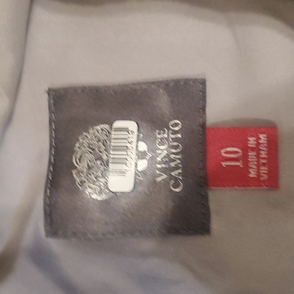 VINCE CAMUTO Snakeskin Fit N Flare Dress - 10 - Picture 6 of 8